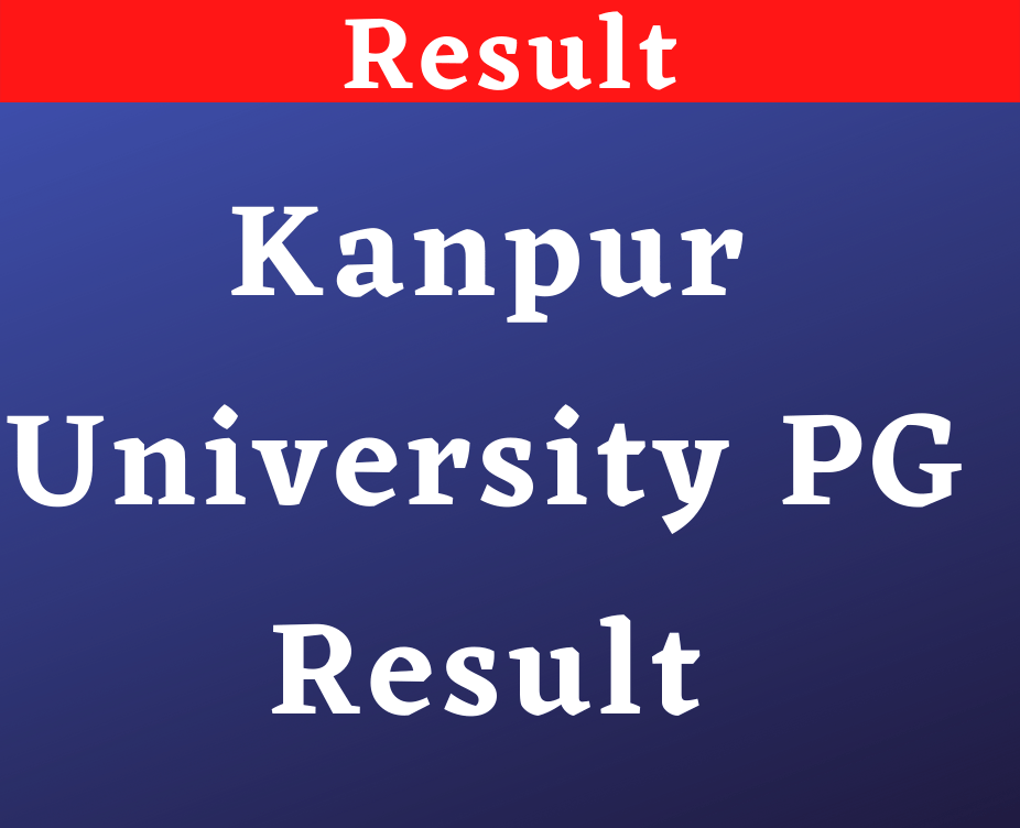 Kanpur University PG Result 2022